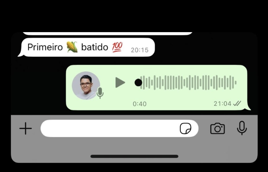Reação de cliente — feedback direto